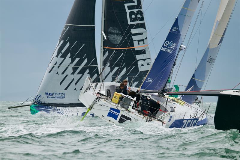 Centenary Rolex Fastnet Race 2025 Start photo copyright Tom Hicks / www.solentaction.com taken at Royal Ocean Racing Club and featuring the Class 40 class