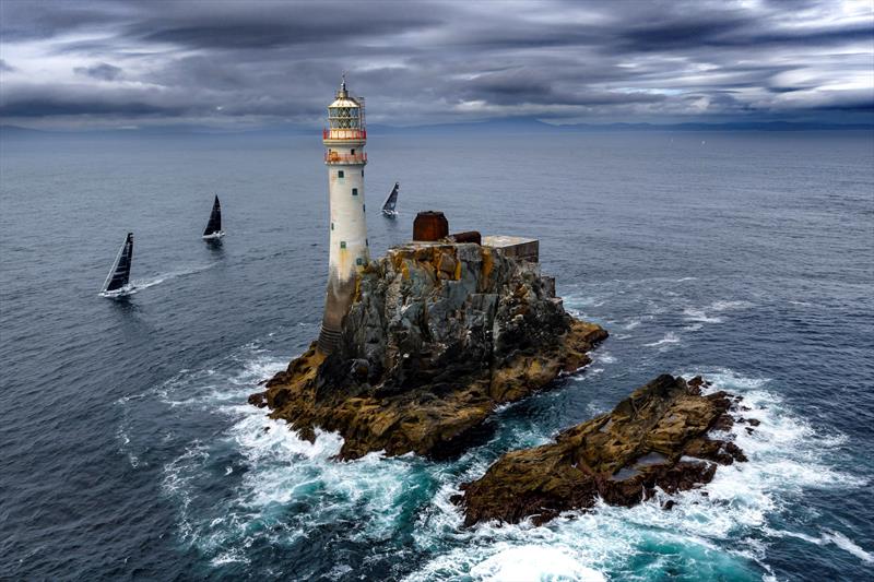 Class 40 at the rock - centenary Rolex Fastnet Race photo copyright Kurt Arrigo taken at Royal Ocean Racing Club and featuring the Class 40 class