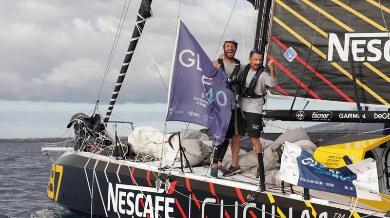Belgium Ocean Racing - Curium wins Globe40 Leg 2 photo copyright Globe40 taken at  and featuring the Class 40 class