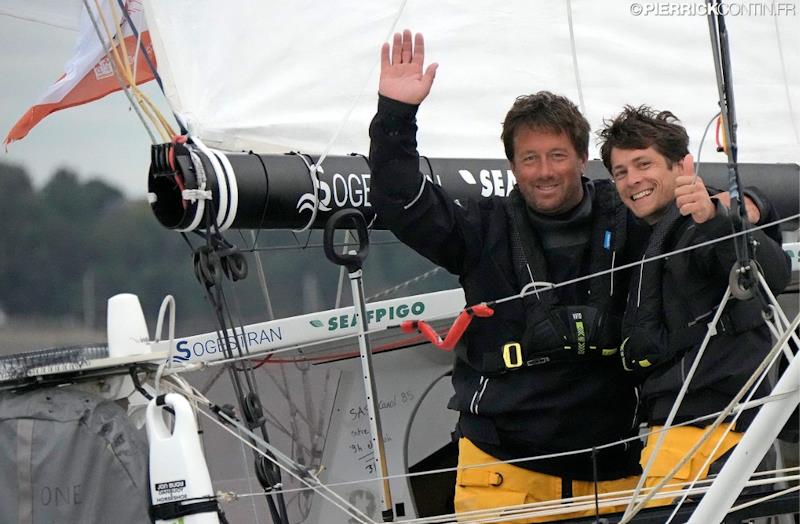 Guillaume Pirouelle and Cédric Château are Class40 champions 2025 photo copyright PierrickContin / 40MalouineLaTrinquette taken at  and featuring the Class 40 class