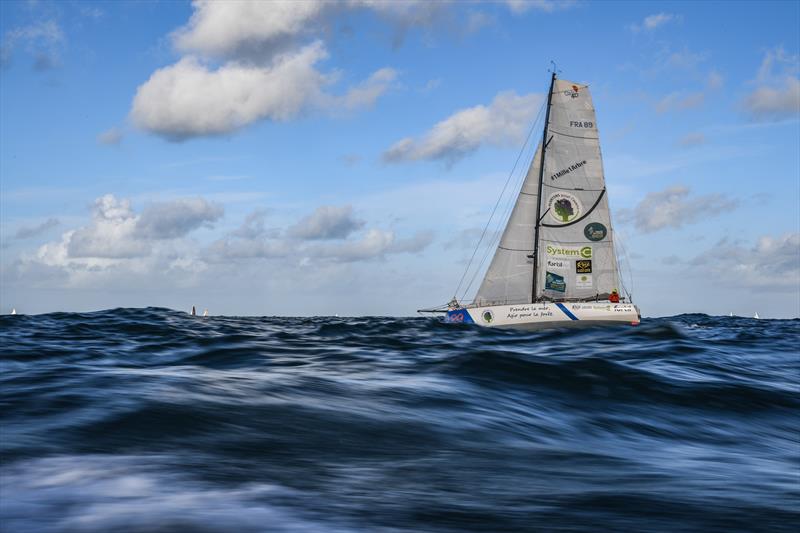 Class40 #89, which will be co-skippered in 2026 and 2027 by Ambre Hasson and Marine Feuerstein - photo © yohan brandt 2022