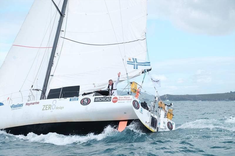 Ari Känsäkoski - ZEROchallenge - OCD Class40 - photo © Global Solo Challenge