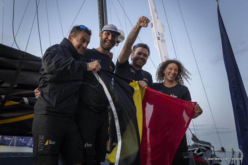 Jonas Gerckens - Belgium Ocean Racing - Curium - photo © Jean-Marie Liot / Globe40