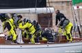 2025 Fastnet - Hound's crew in action © Bow Caddy Media