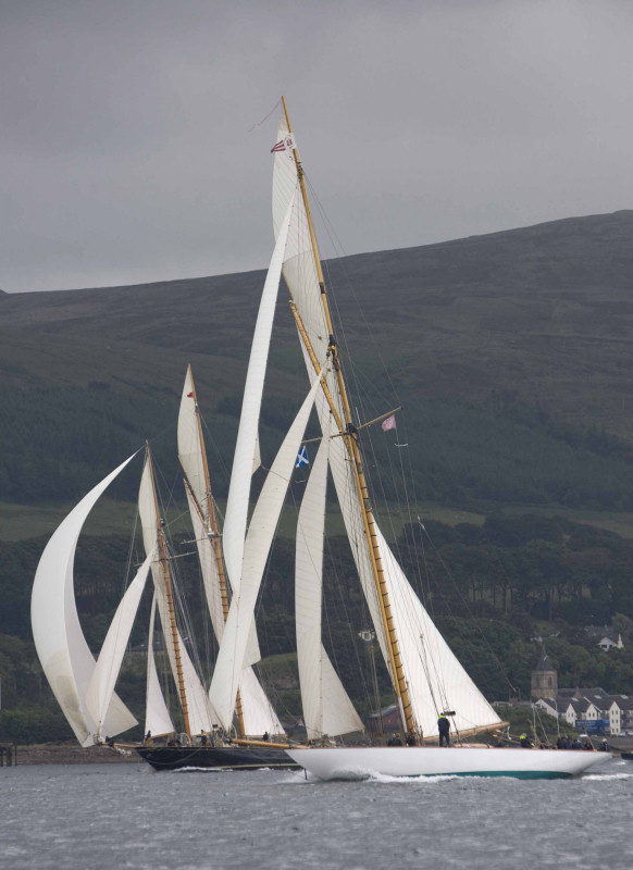 The King's Course as raced in 1891 concludes the 2008 Fife Regatta photo copyright Marc Turner / PFM Pictures taken at  and featuring the Classic Yachts class