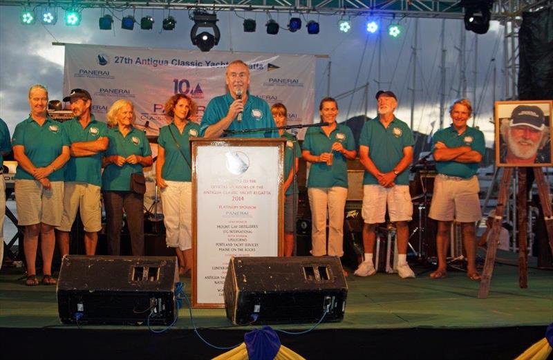 Welcome party at the Antigua Classic Yacht Regatta - photo © Kevin Johnstone