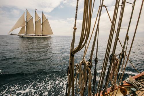 2014 Pendennis Cup day 3 photo copyright Nick Bailey taken at Royal Cornwall Yacht Club and featuring the Classic Yachts class