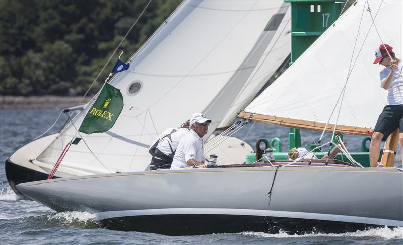 Chris Bouzaid's Luders 24 LEAF in Classics Class 2 at New York Yacht Club Race Week presented by Rolex photo copyright Daniel Forster / Rolex taken at New York Yacht Club and featuring the Classic Yachts class