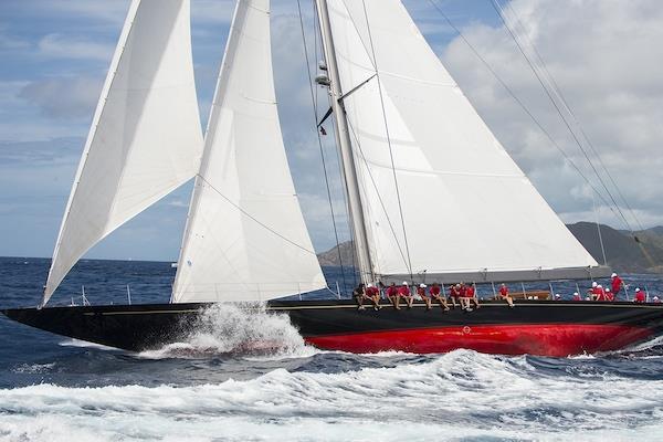 Antigua Classic Yacht Regatta day 1 photo copyright Ted Martin taken at Antigua Yacht Club and featuring the Classic Yachts class