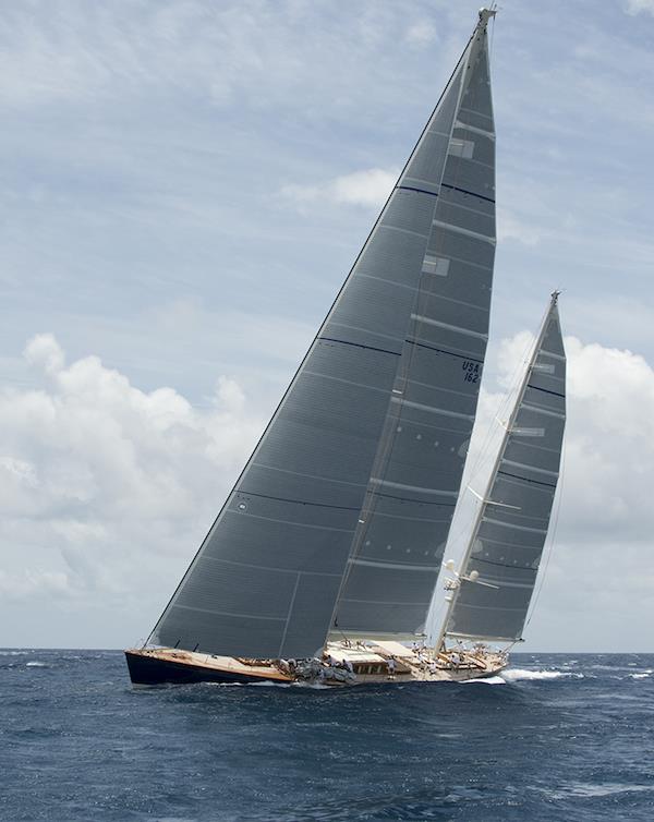 Antigua Classic Yacht Regatta day 1 photo copyright Ted Martin taken at Antigua Yacht Club and featuring the Classic Yachts class