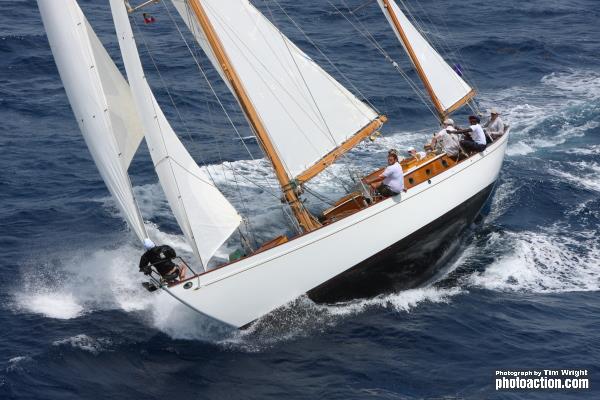 Antigua Classic Yacht Regatta day 2 photo copyright Tim Wright / www.photoaction.com taken at Antigua Yacht Club and featuring the Classic Yachts class