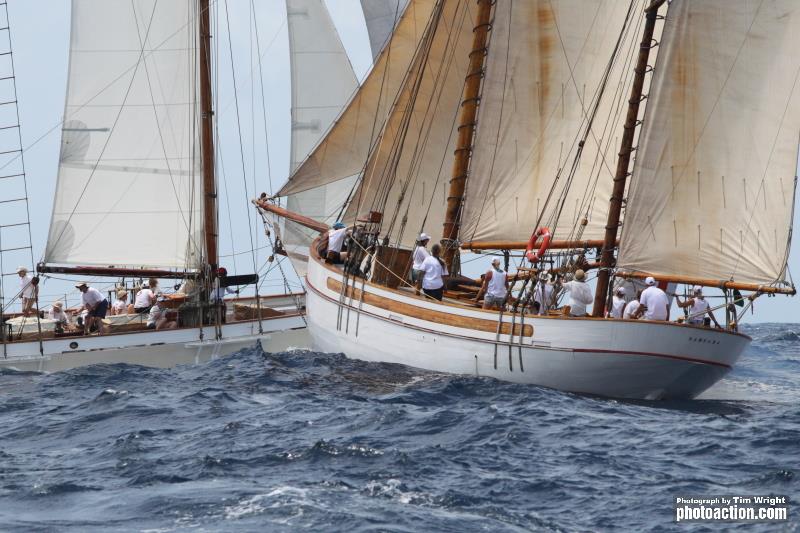 Antigua Classic Yacht Regatta photo copyright Tim Wright / www.photoaction.com taken at Antigua Yacht Club and featuring the Classic Yachts class