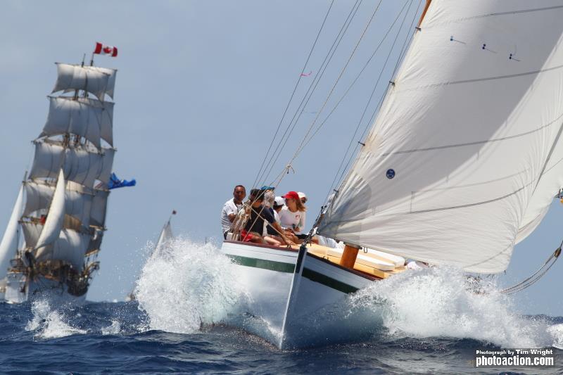 Antigua Classic Yacht Regatta photo copyright Tim Wright / www.photoaction.com taken at Antigua Yacht Club and featuring the Classic Yachts class
