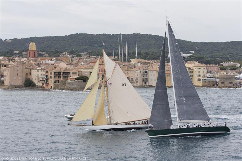 Challenge Day at Les Voiles de Saint-Tropez photo copyright Gilles Martin-Raget taken at Société Nautique de Saint-Tropez and featuring the Classic Yachts class