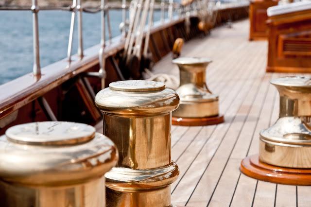 The 60m traditional gaff-rigged schooner Germania Nova - photo © Northrop & Johnson