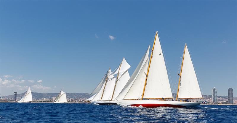 IX Barcelona Puig Vela Clàssica day 2 photo copyright Nico Martinez / www.MartinezStudio.es taken at Real Club Nautico de Barcelona and featuring the Classic Yachts class