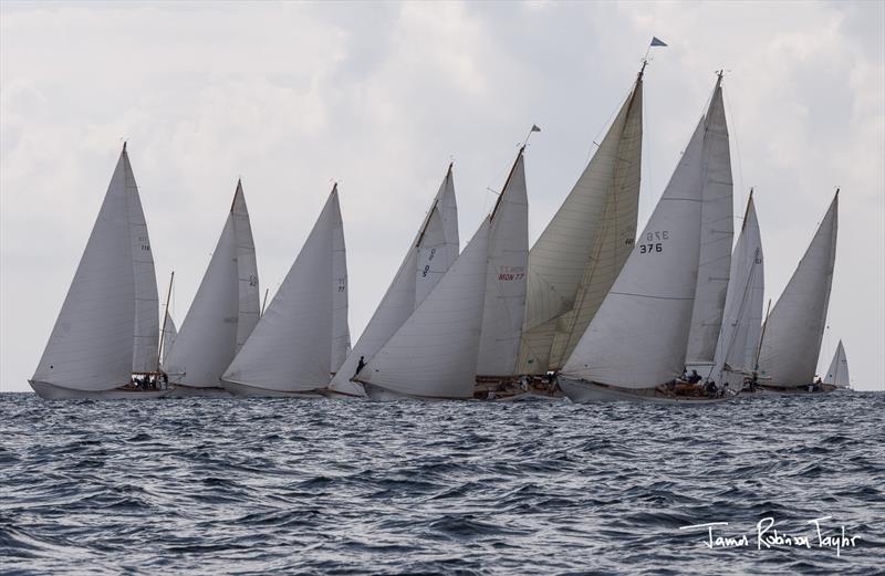 Régates Royales - Trophée Panerai at Cannes day 2 photo copyright James Robinson Taylor / www.jrtphoto.com taken at Yacht Club de Cannes and featuring the Classic Yachts class