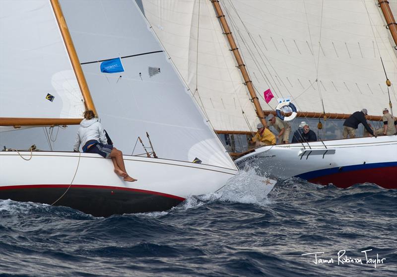 Régates Royales - Trophée Panerai at Cannes day 4 photo copyright James Robinson Taylor / www.jrtphoto.com taken at Yacht Club de Cannes and featuring the Classic Yachts class