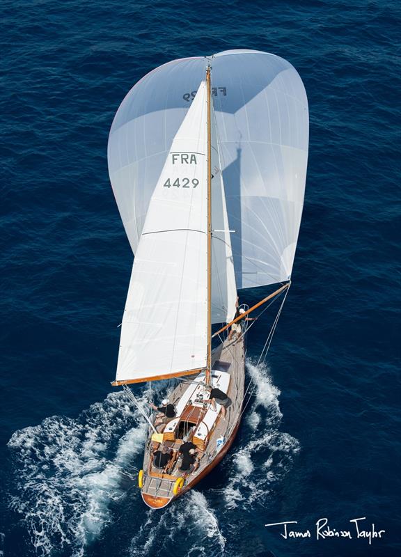 Arcadia at the Régates Royales - Trophée Panerai at Cannes photo copyright James Robinson Taylor / www.jrtphoto.com taken at Yacht Club de Cannes and featuring the Classic Yachts class