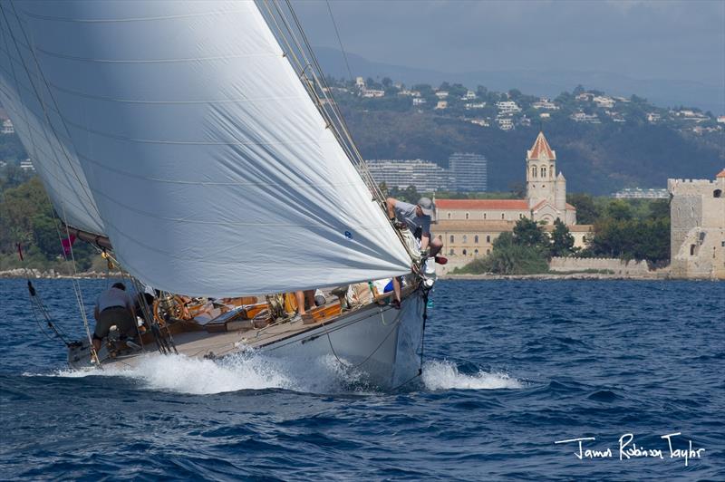 Régates Royales - Trophée Panerai at Cannes photo copyright James Robinson Taylor / www.jrtphoto.com taken at Yacht Club de Cannes and featuring the Classic Yachts class