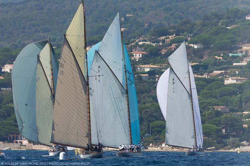 Les Voiles de St Tropez day 1 photo copyright Gilles Martin-Raget / www.martin-raget.com taken at Société Nautique de Saint-Tropez and featuring the Classic Yachts class