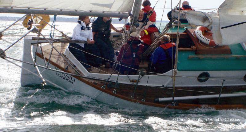 The inaugural Hamble Classics Regatta photo copyright Chris Gillingham / Hamble Classics taken at Royal Southern Yacht Club and featuring the Classic Yachts class