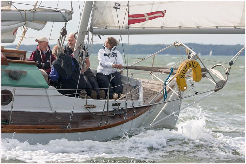 The inaugural Hamble Classics Regatta photo copyright Nick Gill / www.nickgillphotos.com taken at Royal Southern Yacht Club and featuring the Classic Yachts class