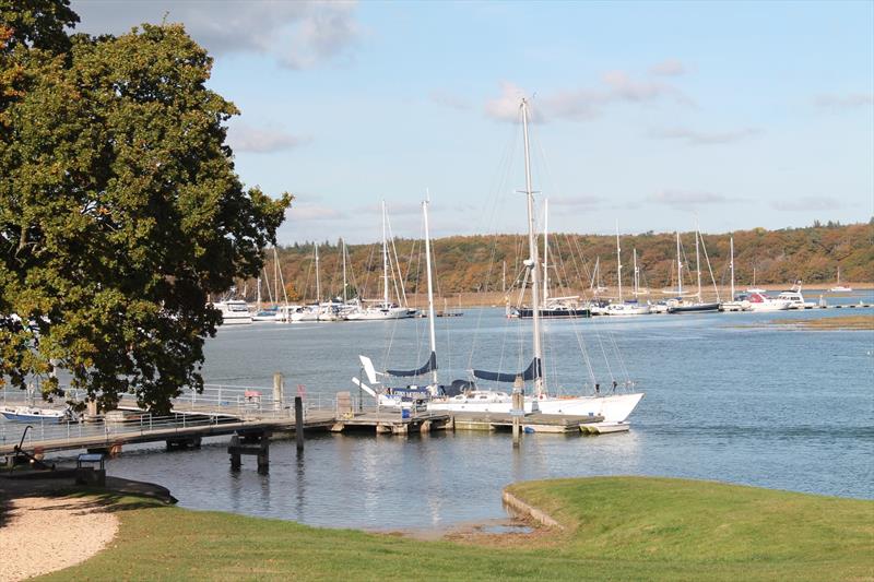 Gipsy Moth IV at Buckler's Hard photo copyright Beaulieu taken at Buckler's Hard Yacht Harbour and featuring the Classic Yachts class