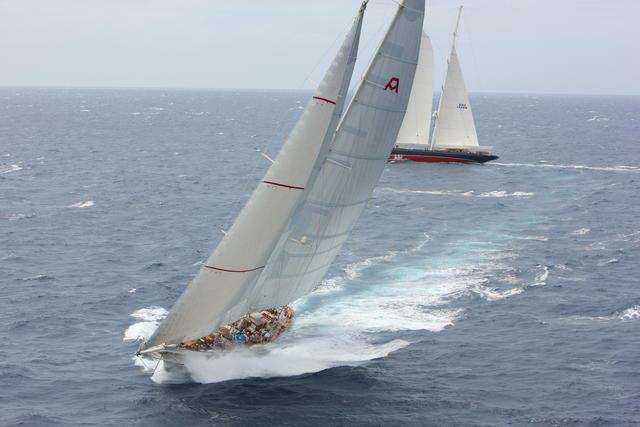 Adela, the magnificent schooner is the largest yacht in the RORC Caribbean 600 fleet photo copyright RORC / Tim Wright taken at Royal Ocean Racing Club and featuring the Classic Yachts class