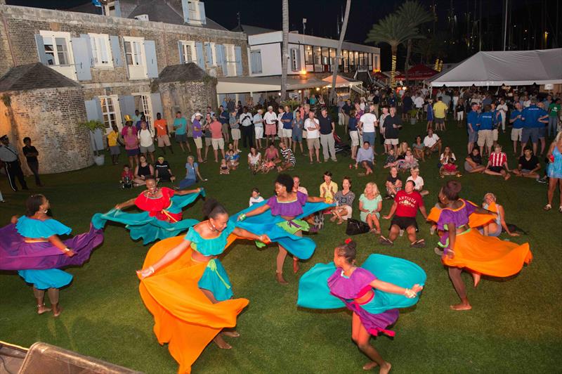 Shiva Dance Troupe performs on Opening Night of the Antigua Classic Yacht Regatta photo copyright Antigua Classic Yacht Regatta taken at  and featuring the Classic Yachts class