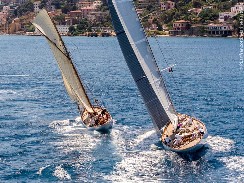 Panerai Classic Yachts Challenge at Argentario Sailing Week day 2 photo copyright Pierpaolo Lanfrancotti taken at Yacht Club Santo Stefano and featuring the Classic Yachts class