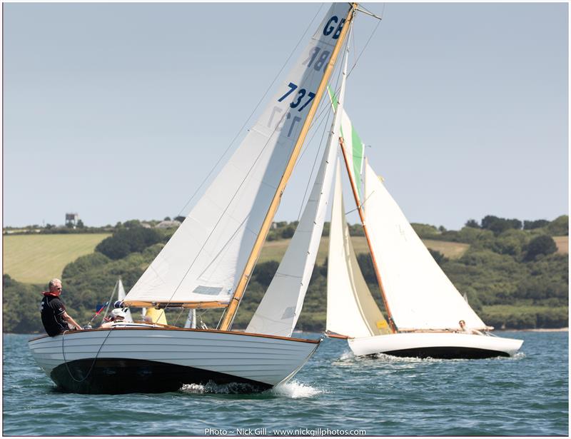 Falmouth Classics 2017 photo copyright Nick Gill / www.nickgillphotos.com taken at Royal Cornwall Yacht Club and featuring the Classic Yachts class