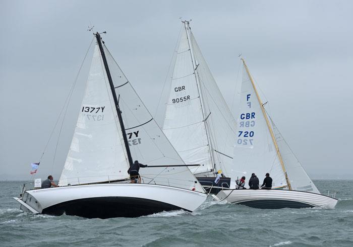 Classic Cruisers in tight contention on day 3 at Charles Stanley Direct Cowes Classics Week photo copyright Rick Tomlinson / www.rick-tomlinson.com taken at Royal London Yacht Club and featuring the Classic Yachts class