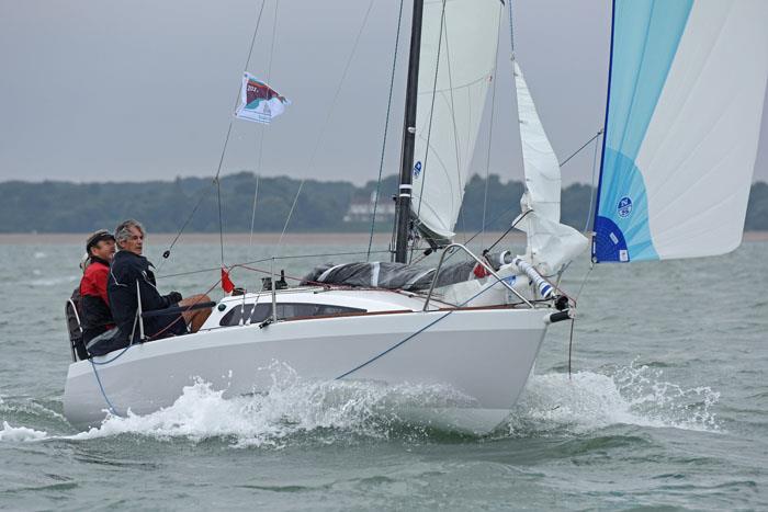 Jo Richards' Eeyore in Classic Cruisers Green Class on day 3 at Charles Stanley Direct Cowes Classics Week photo copyright Rick Tomlinson / www.rick-tomlinson.com taken at Royal London Yacht Club and featuring the Classic Yachts class