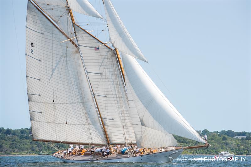 Panerai Newport Classic Yacht Regatta photo copyright Tyler Fields taken at Sail Newport and featuring the Classic Yachts class