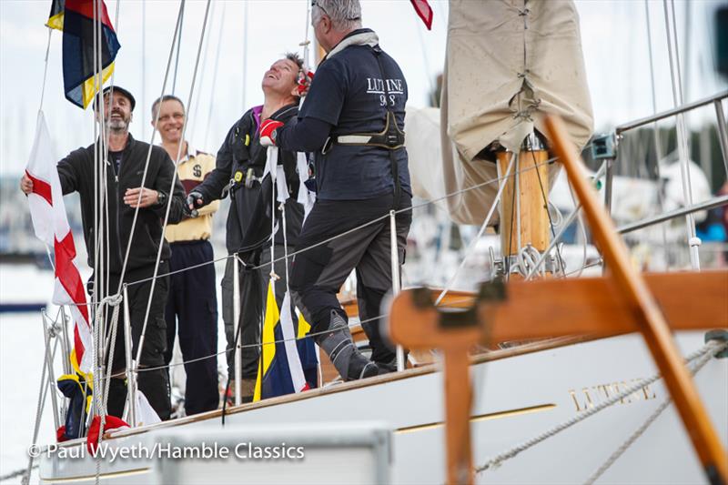 Hamble Classics Regatta 2017 photo copyright Paul Wyeth / Hamble Classics taken at Royal Southern Yacht Club and featuring the Classic Yachts class