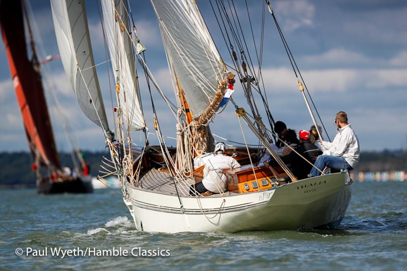 Hamble Classics Regatta 2017 photo copyright Paul Wyeth / Hamble Classics taken at Royal Southern Yacht Club and featuring the Classic Yachts class