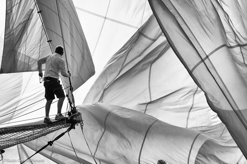 Moonbeam of Fife on day 4 of the 39th Régates Royales de Cannes – Trophée Panerai photo copyright Guido Cantini / Panerai taken at Yacht Club de Cannes and featuring the Classic Yachts class