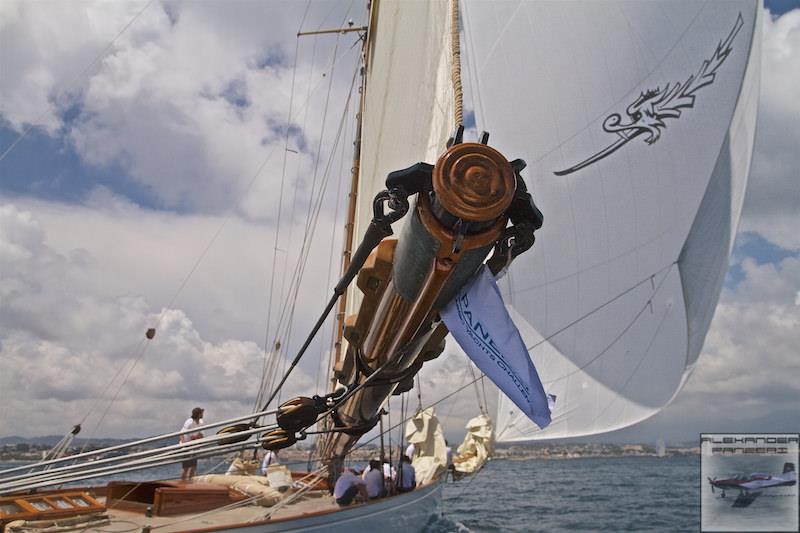 Les Voiles d'Antibes day 1 photo copyright Alexander Panzeri / alexander-panzeri.smugmug.com taken at Société des Régates d'Antibes and featuring the Classic Yachts class