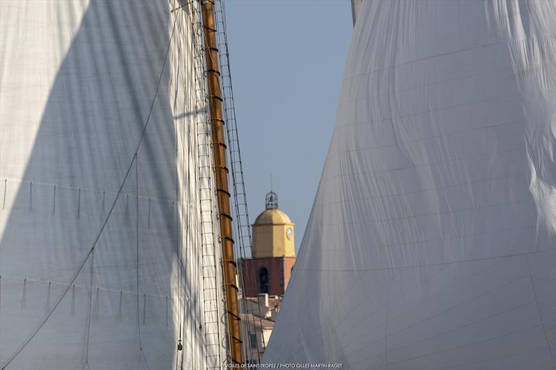 Yacht Club de France's Coupe d'Automne at Les Voiles de Saint-Tropez photo copyright Gilles Martin-Raget taken at Société Nautique de Saint-Tropez and featuring the Classic Yachts class