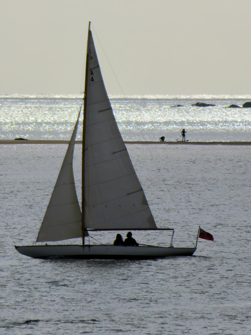 Salcombe Yacht Club Autumn Series Day 5 photo copyright Malcolm Mackley taken at Salcombe Yacht Club and featuring the Classic Yachts class