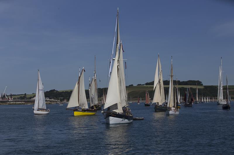 Parade of Sail Falmouth Classics 2018 - photo © William Dax