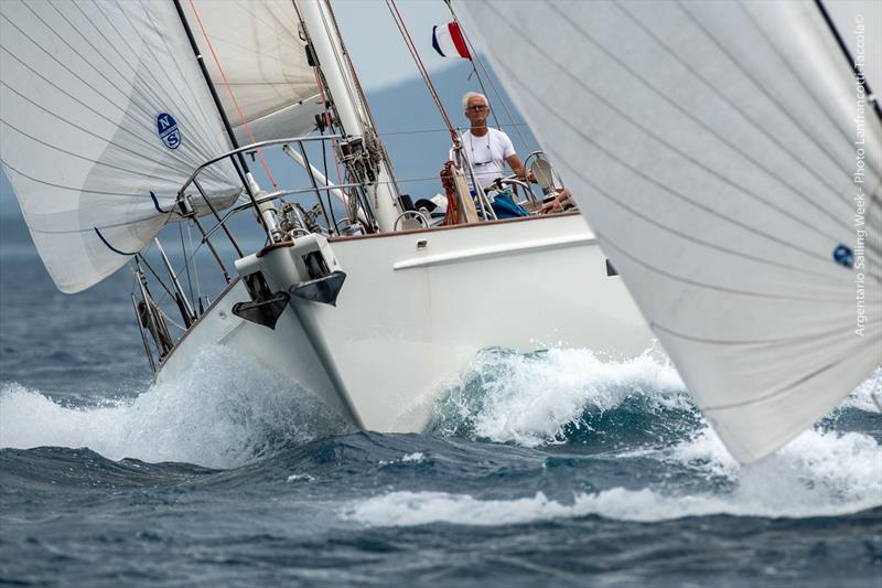 Tintagel on 2019 Argentario Sailing Week day 4 photo copyright Taccola Lanfrancotti taken at Yacht Club Santo Stefano and featuring the Classic Yachts class