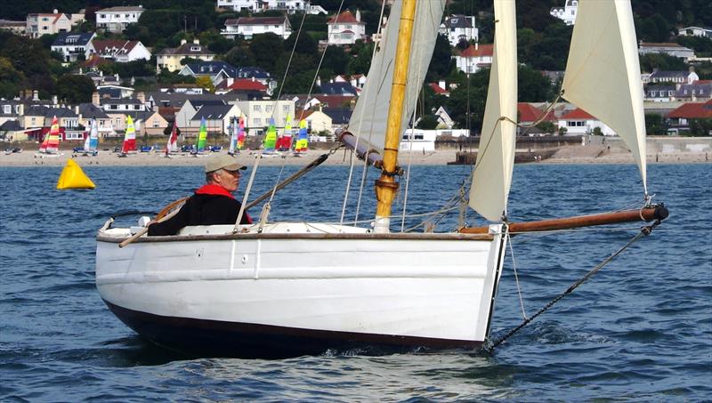 Eliza during the Jersey Regatta photo copyright Simon Ropert taken at Royal Channel Islands Yacht Club and featuring the Classic Yachts class