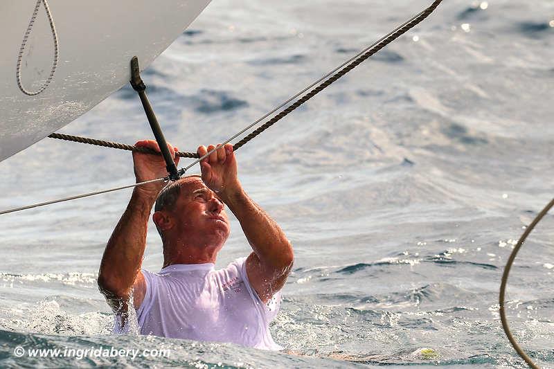 Classics Marigold (black hull) and Endrick crash at Les Voiles de Saint-Tropez 2019 - photo © Ingrid Abery / www.ingridabery.com