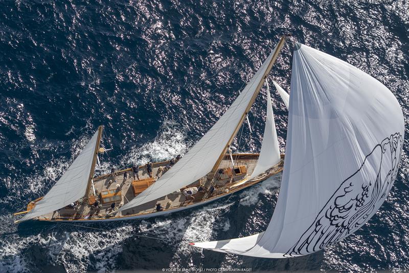 Les Voiles de Saint-Tropez 2019 day 4 photo copyright Gilles Martin-Raget taken at Société Nautique de Saint-Tropez and featuring the Classic Yachts class