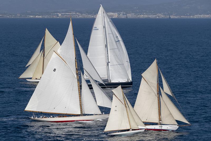 Les Voiles de Saint-Tropez 2019 day 4 photo copyright Gilles Martin-Raget taken at Société Nautique de Saint-Tropez and featuring the Classic Yachts class