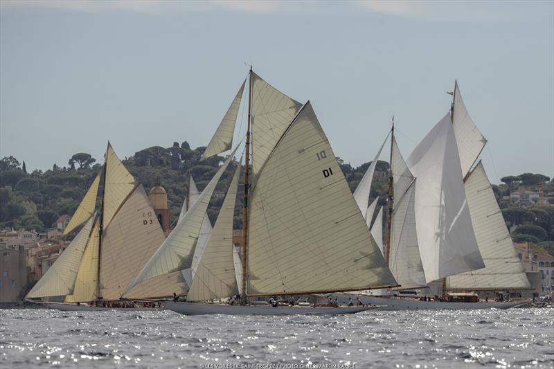 Les Voiles de Saint-Tropez 2019 photo copyright Gilles Martin-Raget / www.martin-raget.com taken at Société Nautique de Saint-Tropez and featuring the Classic Yachts class