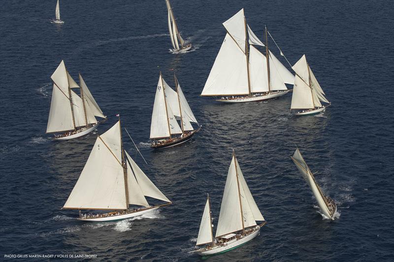 Les Voiles de Saint-Tropez 2013 photo copyright Gilles Martin-Raget / www.martin-raget.com taken at Société Nautique de Saint-Tropez and featuring the Classic Yachts class