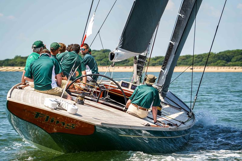 British Classic Week day 2 photo copyright Chris Brown Images taken at British Classic Yacht Club and featuring the Classic Yachts class